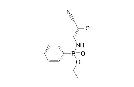 (Z)-P-Isopropoxy-P-phenyl-N-(2-chloroacrylonitrile)phosphonamide