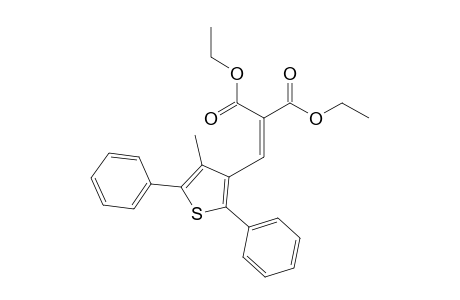 2-[(4-methyl-2,5-diphenyl-3-thienyl)methylene]malonic acid diethyl ester