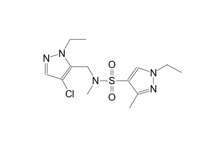 1H-pyrazole-4-sulfonamide, N-[(4-chloro-1-ethyl-1H-pyrazol-5-yl)methyl]-1-ethyl-N,3-dimethyl-