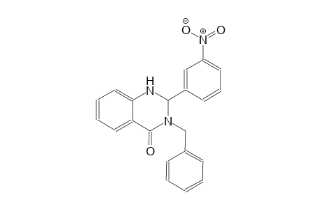 4(1H)-quinazolinone, 2,3-dihydro-2-(3-nitrophenyl)-3-(phenylmethyl)-