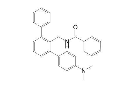 1-Benzoylamidomethyl-6-(4-dimethylaminophenyl)-2-phenylbenzene