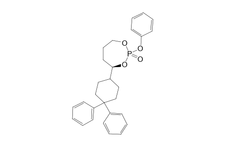 (7R)-7-(4',4'-Diphenylcyclohexyl)-2-phenoxy-[1,3,2]-dioxaphosphepane-2-oxide