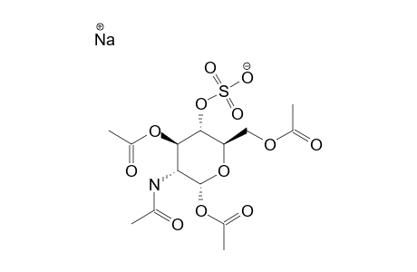 SODIUM_2-ACETAMIDO-1,3,6-TRI-O-ACETYL-2-DEOXY-ALPHA-D-GLUCOPYRANOSE_4-SULFATE