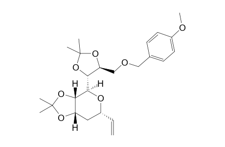 (3aS,4S,6S,7aS)-4-((4R,5S)-5-((4-Methoxybenzyloxy)methyl)-2,2-dimethyl-1,3-dioxolan-4-yl)-2,2-dimethyl-6-vinyltetrahydro-3aH-[1,3]dioxolo[4,5-c]pyran