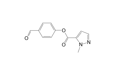 4-formylphenyl 1-methyl-1H-pyrazole-5-carboxylate