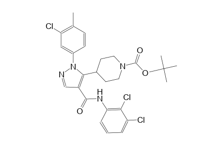 1-piperidinecarboxylic acid, 4-[1-(3-chloro-4-methylphenyl)-4-[[(2,3-dichlorophenyl)amino]carbonyl]-1H-pyrazol-5-yl]-, 1,1-dimethylethyl ester