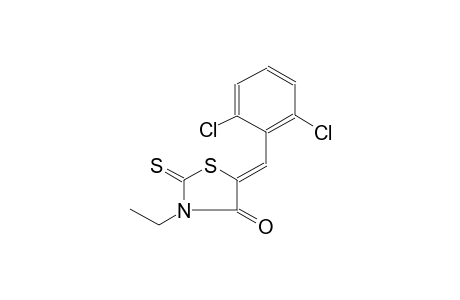 (5Z)-5-(2,6-dichlorobenzylidene)-3-ethyl-2-thioxo-1,3-thiazolidin-4-one