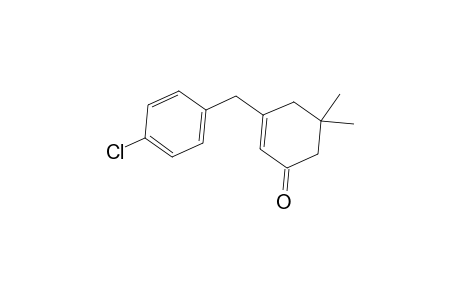 3-(4-Chlorobenzyl)-5,5-dimethyl-2-cyclohexen-1-one
