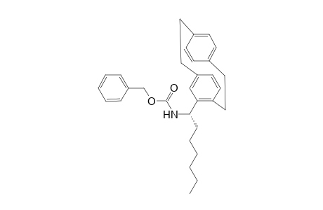 Benzyl (Rp,S)-[1-([2.2]paracyclophane-4'-yl)heptyl]carbamate