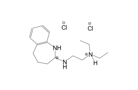(E)-N1-(4,5-dihydro-1H-benzo[b]azepin-2(3H)-ylidene)-N2,N2-diethylethane-1,2-diaminium chloride