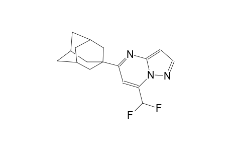 5-(1-adamantyl)-7-(difluoromethyl)pyrazolo[1,5-a]pyrimidine