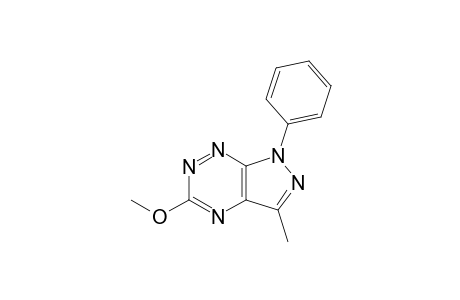 5-Methoxy-3-methyl-1-phenyl-pyrazolo[4,3-e][1,2,4]triazine