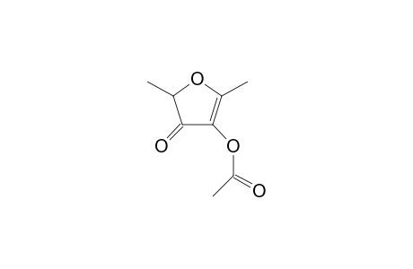 4-Acetoxy-2,5-dimethyl-3(2H)furanone