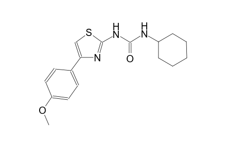 N-cyclohexyl-N'-[4-(4-methoxyphenyl)-1,3-thiazol-2-yl]urea