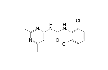 1-(2,6-dichlorophenyl)-3-(2,6-dimethyl-4-pyrimidinyl)urea