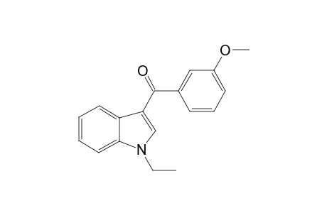 1-Ethyl-3-(3-methoxybenzoyl)indole
