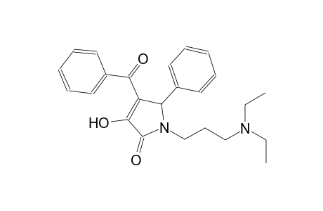 4-Benzoyl-1-(3-diethylamino-propyl)-3-hydroxy-5-phenyl-1,5-dihydro-pyrrol-2-one
