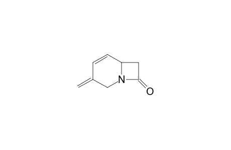 1-Azabicyclo[4.2.0]oct-4-en-8-one, 3-methylene-, (.+-.)-