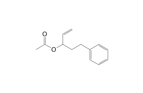 5-Phenylpent-1-en-3-yl acetate