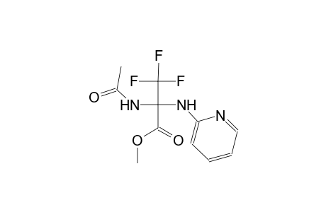 2-Acetylamino-3,3,3-trifluoro-2-(pyridin-2-ylamino)-propionic acid methyl ester