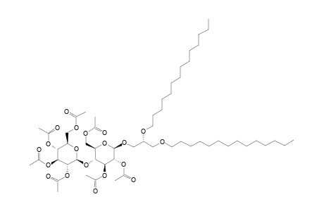 3-O-[2,3,6-TRI-O-ACETYL-4-O-(2,3,4,6-TETRA-O-ACETYL-BETA-D-GLUCOPYRANOSYL)-BETA-D-GLUCOPYRANOSYL]-1,2-DI-O-TETRADECYL-SN-GLYCEROL