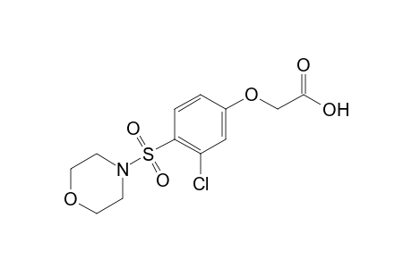 [3-chloro-4-(morpholinosulfonyl)phenoxy]acetic acid