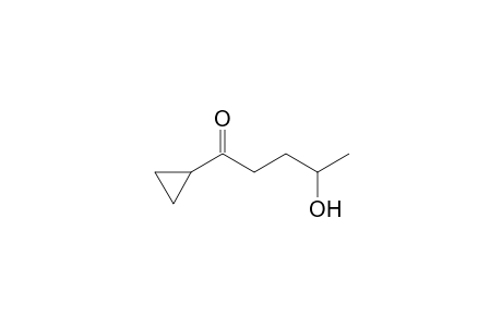 1-Cyclopropyl-4-hydroxypentan-1-one