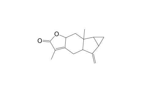3,6b-Dimethyl-5-methylene-4a,5,5a,6,6a,6b,7,7a-octahydrocyclopropa[2,3]indeno[5,6-b]furan-2(4H)-one