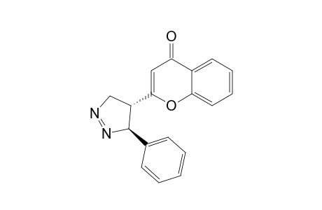 2-[(3S,4S)-3-phenyl-4,5-dihydro-3H-pyrazol-4-yl]chromone