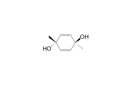 2,5-Cyclohexadiene-1,4-diol, 1,4-dimethyl-, trans-