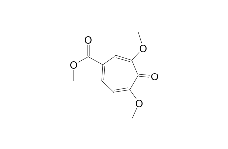 2,7-Dimethoxy-5-(methoxycarbonyl)cyclohepta-2,4,6-trienone