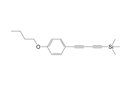 4-(4-butoxyphenyl)buta-1,3-diynyl-trimethyl-silane