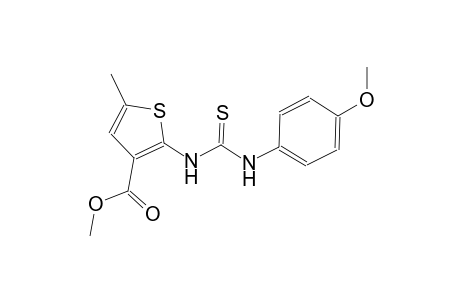 methyl 2-{[(4-methoxyanilino)carbothioyl]amino}-5-methyl-3-thiophenecarboxylate