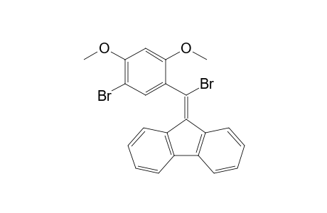 9'-(.alpha.,5-Dibromo-2,4-dimethoxybenzylidene)fluorene