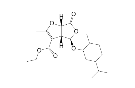 (3aR,4R,6aS)-3-Ethyloxycarbonyl-4-(1-menthyloxy)-2-methyl-3a,6a-dihydrofuro[3,4-b]furan-6(4H)-one