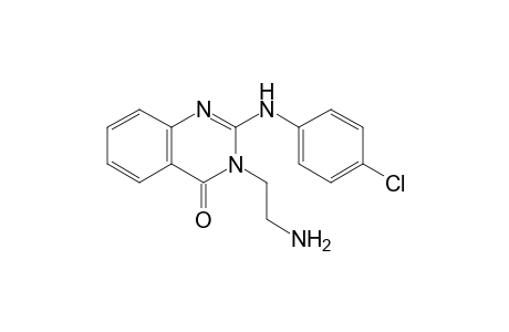 3-Aminoethyl-2-(4-chlorophenyl)aminoquinazolin-4(3H)-one