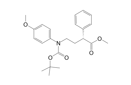 Methyl (N-Boc-N-(4-methoxyphenyl)-2(R)-phenyl-4-amino-3-butenoate