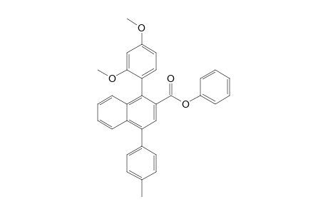 Phenyl 1-(2,4-Dimethoxyphenyl)-4-p-tolyl-2-naphthoate