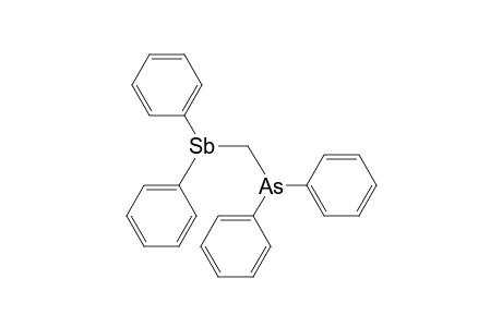 Arsine, [(diphenylstibino)methyl]diphenyl-