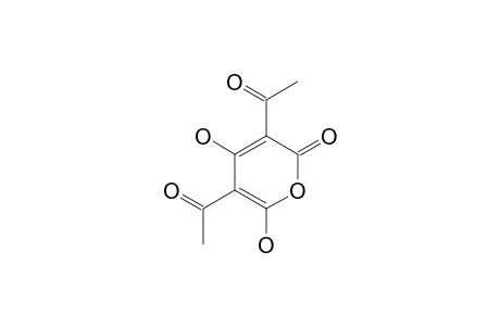3,5-Diacetyltetrahydropyran-2,4,6-trione