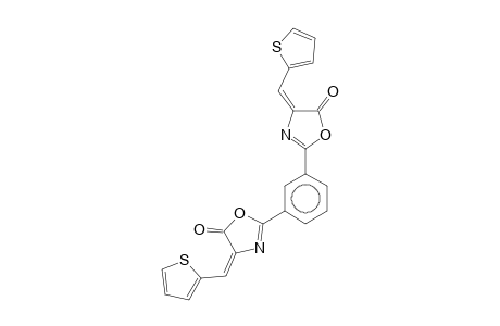 2,2'-(1,3-Phenylene)bis[4-(2-thienylmethylene)-5(4H)-oxazolone]