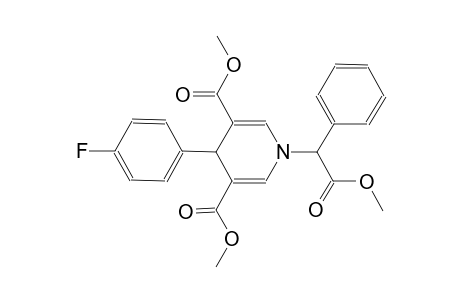 4-(4-fluorophenyl)-1-(2-keto-2-methoxy-1-phenyl-ethyl)-4H-pyridine-3,5-dicarboxylic acid dimethyl ester