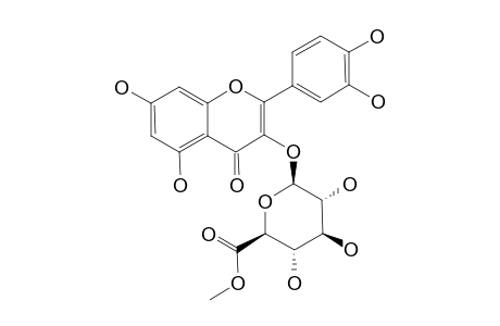 QUERCETIN-3-O-BETA-D-GLUCURONIDE-6''-METHYLESTER