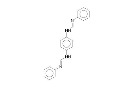 p-Phenylenediamine, N,N'-bis(N-anilinomethylene)-