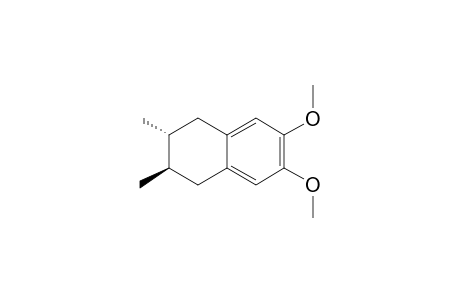 (2R,3R)-6,7-Dimethoxy-2,3-dimethyl-1,2,3,4-tetrahydronaphthalene