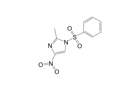 1-(benzenesulfonyl)-2-methyl-4-nitro-imidazole