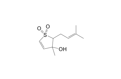 2-(3'-methyl-2'-butenyl)-3-hydroxy-3-methylthia-3-cyclopentene-1,1,dioxide