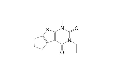 2H-cyclopenta[4,5]thieno[2,3-d]pyrimidine-2,4(3H)-dione, 3-ethyl-1,5,6,7-tetrahydro-1-methyl-