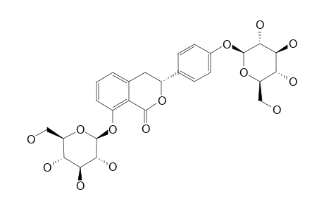 (3R)-HYDRANGENOL-8,4'-DI-O-BETA-D-GLUCOPYRANOSIDE