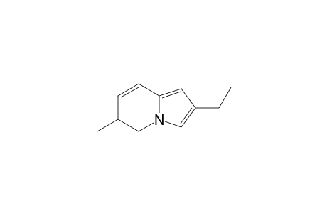 2-Ethyl-6-methyl-5,6-dihydroindolizine